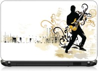 VI Collections MEN USE IN GUITAR pvc Laptop Decal 15.6   Laptop Accessories  (VI Collections)