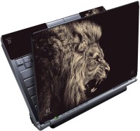 FineArts Lion Roar Full Panel Vinyl Laptop Decal 15.6   Laptop Accessories  (FineArts)