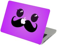 Swagsutra Swagsutra Thick Mustache Laptop Skin/Decal For MacBook Air 13 Vinyl Laptop Decal 13   Laptop Accessories  (Swagsutra)