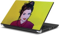ezyPRNT Expression of Girl K (15 to 15.6 inch) Vinyl Laptop Decal 15   Laptop Accessories  (ezyPRNT)
