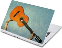 ezyPRNT Guitar Musical Instrument Music U (13 to 13.9 inch) Vinyl Laptop Decal 13   Laptop Accessories  (ezyPRNT)