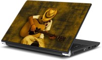 ezyPRNT Guitarist and Musicians AA (15 to 15.6 inch) Vinyl Laptop Decal 15   Laptop Accessories  (ezyPRNT)