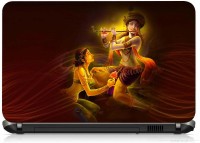 VI Collections RADHE KRISHNA PRINTED VINYL Laptop Decal 15.6   Laptop Accessories  (VI Collections)