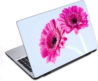 ezyPRNT Pink Daisy Flower (14 to 14.9 inch) Vinyl Laptop Decal 14   Laptop Accessories  (ezyPRNT)