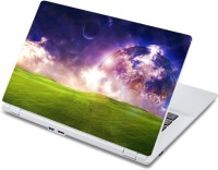 ezyPRNT Earth and Space (13 to 13.9 inch) Vinyl Laptop Decal 13   Laptop Accessories  (ezyPRNT)
