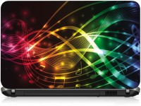 VI Collections MUSICAL WAVES AND ABSTRACT pvc Laptop Decal 15.6   Laptop Accessories  (VI Collections)
