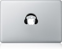 View Clublaptop Sticker Over The Head Headphone 13 inch Vinyl Laptop Decal 13 Laptop Accessories Price Online(Clublaptop)