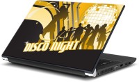 ezyPRNT Disco Dance and Music G (15 to 15.6 inch) Vinyl Laptop Decal 15   Laptop Accessories  (ezyPRNT)