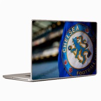 Theskinmantra Chelsa Flag Universal Size Vinyl Laptop Decal 15.6   Laptop Accessories  (Theskinmantra)