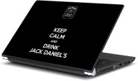 ezyPRNT Keep Calm and Drink Jack Daniel's (13 to 13.9 inch) Vinyl Laptop Decal 13   Laptop Accessories  (ezyPRNT)