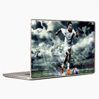 Theskinmantra Love For Football Universal Size Vinyl Laptop Decal 15.6   Laptop Accessories  (Theskinmantra)