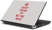 ezyPRNT Keep Calm and Be the Best (15 to 15.6 inch) Vinyl Laptop Decal 15   Laptop Accessories  (ezyPRNT)