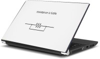 Dadlace Resistance is futile Vinyl Laptop Decal 14.1   Laptop Accessories  (Dadlace)