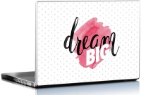 Seven Rays Dream Big Vinyl Laptop Decal 15.6   Laptop Accessories  (Seven Rays)