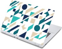 ezyPRNT Geometrical Shapes Pattern (13 to 13.9 inch) Vinyl Laptop Decal 13   Laptop Accessories  (ezyPRNT)