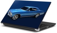 ezyPRNT Vintage Blue Car (14 to 14.9 inch) Vinyl Laptop Decal 14   Laptop Accessories  (ezyPRNT)
