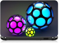 VI Collections NEON FOOT BALLS IMPORTED Laptop Decal 15.6   Laptop Accessories  (VI Collections)