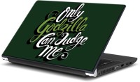 ezyPRNT Only Godzilla can Judge me (15 inch) Vinyl Laptop Decal 15   Laptop Accessories  (ezyPRNT)