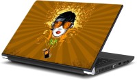ezyPRNT Feel the Music A (15 to 15.6 inch) Vinyl Laptop Decal 15   Laptop Accessories  (ezyPRNT)