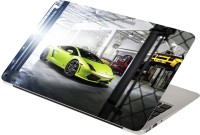 View Anweshas Green Car Vinyl Laptop Decal 15.6 Laptop Accessories Price Online(Anweshas)