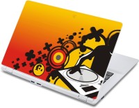 ezyPRNT DJ Music G (13 to 13.9 inch) Vinyl Laptop Decal 13   Laptop Accessories  (ezyPRNT)