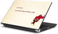 Rangeele Inkers Calvin Reality I Accept Vinyl Laptop Decal 15.6   Laptop Accessories  (Rangeele Inkers)