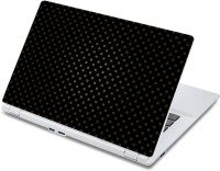 ezyPRNT Golden Stars on Black Background (13 to 13.9 inch) Vinyl Laptop Decal 13   Laptop Accessories  (ezyPRNT)