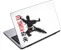 ezyPRNT Karate Kung Fu Sports (14 to 14.9 inch) Vinyl Laptop Decal 14   Laptop Accessories  (ezyPRNT)