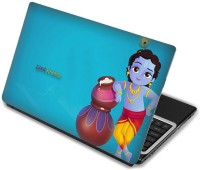 Shopmania Lord Krishna Vinyl Laptop Decal 15.6   Laptop Accessories  (Shopmania)