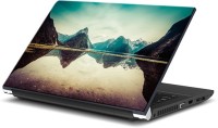 ezyPRNT Mountain Mirror Nature (15 to 15.6 inch) Vinyl Laptop Decal 15   Laptop Accessories  (ezyPRNT)