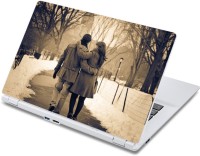 ezyPRNT Couple On Walk (13 to 13.9 inch) Vinyl Laptop Decal 13   Laptop Accessories  (ezyPRNT)