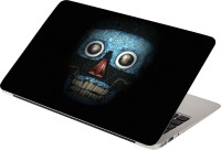 Anweshas Blue Skull Vinyl Laptop Decal 15.6   Laptop Accessories  (Anweshas)