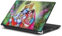 ezyPRNT Radha Krishna Garden (15 to 15.6 inch) Vinyl Laptop Decal 15   Laptop Accessories  (ezyPRNT)