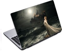 ezyPRNT The Castle In Sea (14 to 14.9 inch) Vinyl Laptop Decal 14   Laptop Accessories  (ezyPRNT)