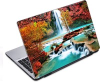ezyPRNT Canyon Oasis Havasu WaterFalls Nature (14 to 14.9 inch) Vinyl Laptop Decal 14   Laptop Accessories  (ezyPRNT)