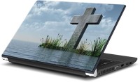 ezyPRNT Concrete crucifix (15 to 15.6 inch) Vinyl Laptop Decal 15   Laptop Accessories  (ezyPRNT)