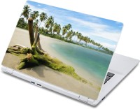 ezyPRNT Sea Beach Nature (13 to 13.9 inch) Vinyl Laptop Decal 13   Laptop Accessories  (ezyPRNT)