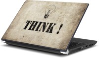 View Rangeele Inkers Think Bulb Vinyl Laptop Decal 15.6 Laptop Accessories Price Online(Rangeele Inkers)
