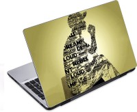 ezyPRNT Abstract Typography G (14 to 14.9 inch) Vinyl Laptop Decal 14   Laptop Accessories  (ezyPRNT)
