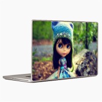 Theskinmantra Cute Stare Laptop Decal 14.1   Laptop Accessories  (Theskinmantra)