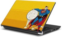 Rangeele Inkers Superman Sarcasm Vinyl Laptop Decal 15.6   Laptop Accessories  (Rangeele Inkers)