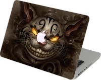 Swagsutra Swagsutra Evil Cat Laptop Skin/Decal For MacBook Pro 13 With Retina Display Vinyl Laptop Decal 13   Laptop Accessories  (Swagsutra)