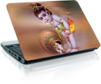 Shopmania Famous baby Krishna Vinyl Laptop Decal 15.6   Laptop Accessories  (Shopmania)