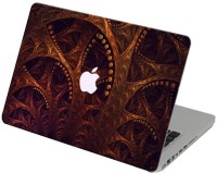 Theskinmantra Fractal Flame Vinyl Laptop Decal 13   Laptop Accessories  (Theskinmantra)