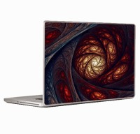 Theskinmantra Fractal Web Laptop Decal 14.1   Laptop Accessories  (Theskinmantra)