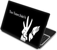 Shopmania Thoo Tumara Shakal Pe Vinyl Laptop Decal 15.6   Laptop Accessories  (Shopmania)