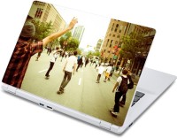 ezyPRNT Skateboarding Road Sports (13 to 13.9 inch) Vinyl Laptop Decal 13   Laptop Accessories  (ezyPRNT)
