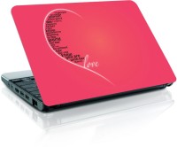 Shopmania With Her love Vinyl Laptop Decal 15.6   Laptop Accessories  (Shopmania)