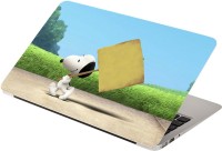 Anweshas Cartoon Dog Vinyl Laptop Decal 15.6   Laptop Accessories  (Anweshas)
