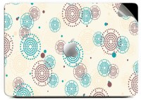Swagsutra Dots Flower SKIN/DECAL for Apple Macbook Pro 13 Vinyl Laptop Decal 13   Laptop Accessories  (Swagsutra)